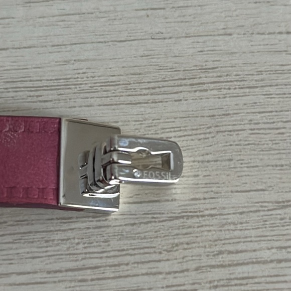 Fossil Leather Wrap Bracelet EUC - Picture 5 of 5